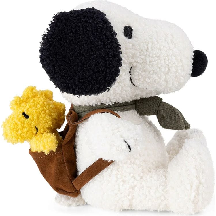 Peanuts Snoopy Plush with Woodstock in Backpack - 8