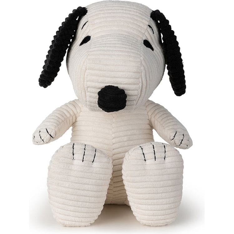  Bon Ton Toys -  Peanuts Snoopy Sitting Corduroy 11" Plush in Giftbox -  Plush