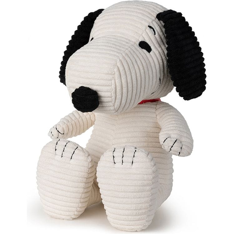  Bon Ton Toys -  Peanuts Snoopy Sitting Corduroy 11" Plush in Giftbox -  Plush