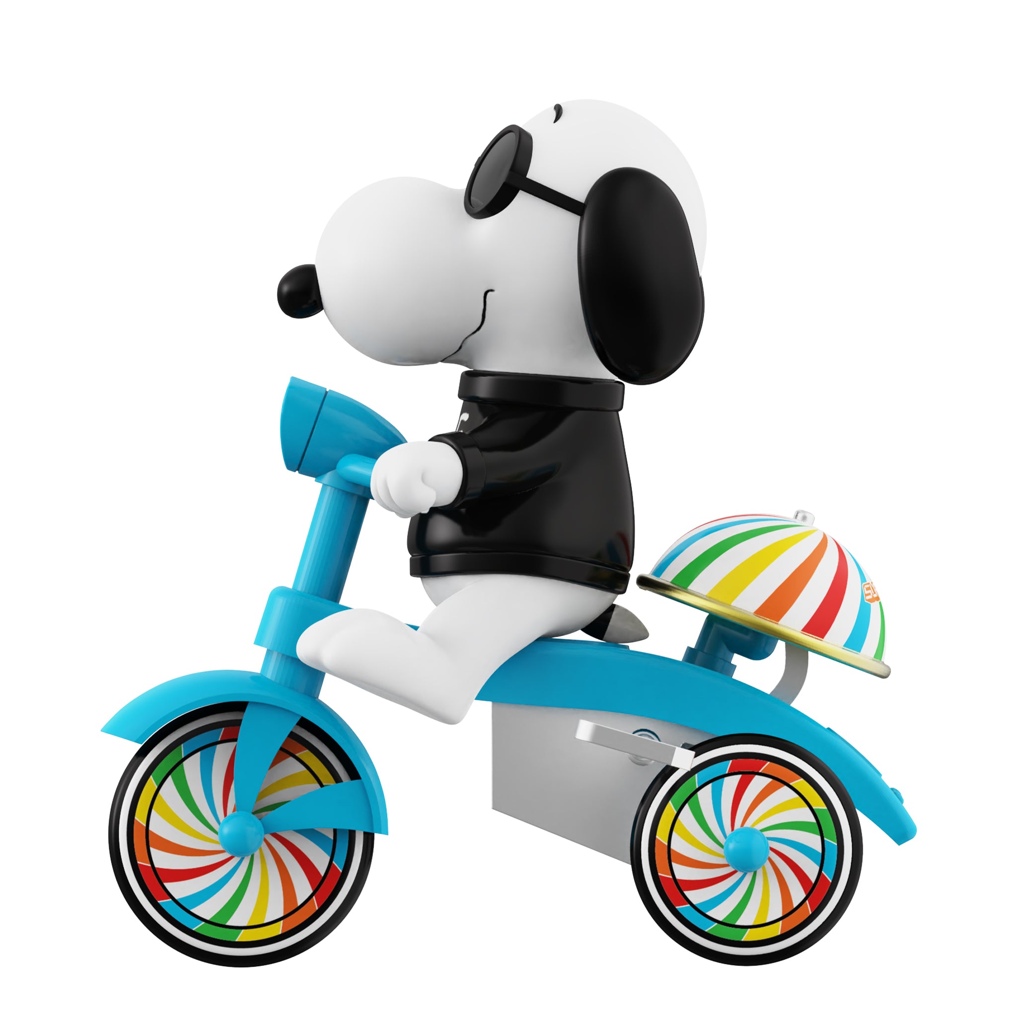  Peanuts -  Peanuts Super Cycles Figure - Joe Cool -  Collectibles