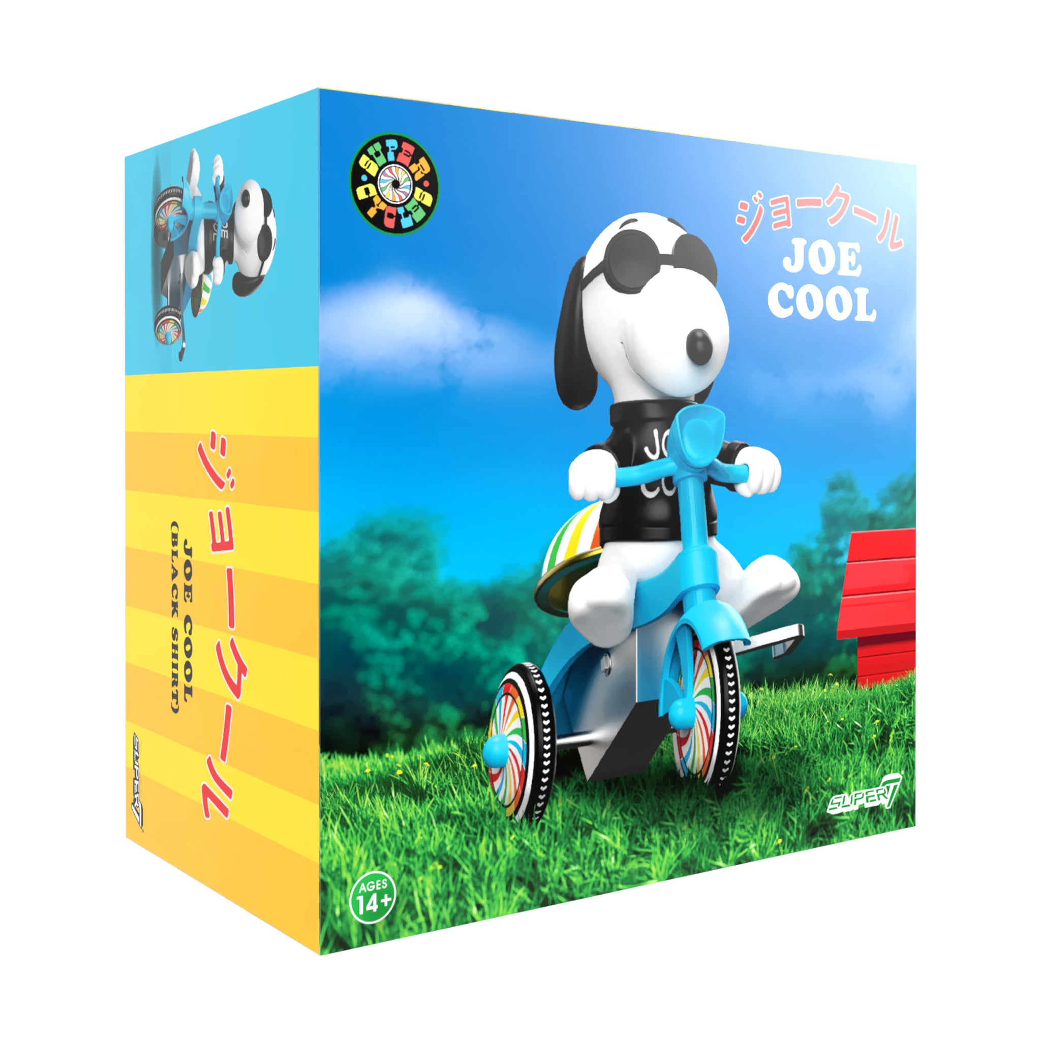  Peanuts -  Peanuts Super Cycles Figure - Joe Cool -  Collectibles