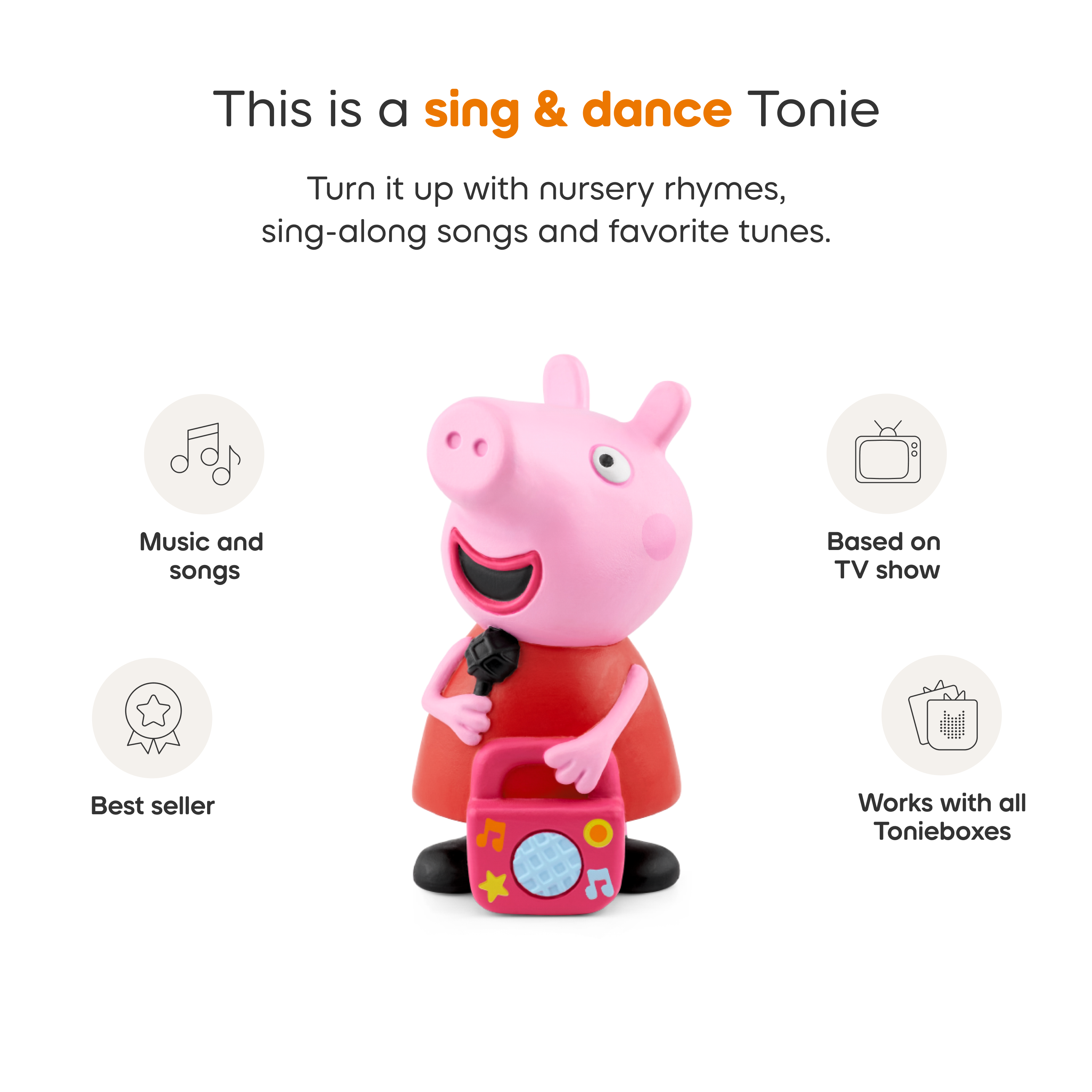  Tonies -  Peppa Pig: My First Album Tonie -  Electronics
