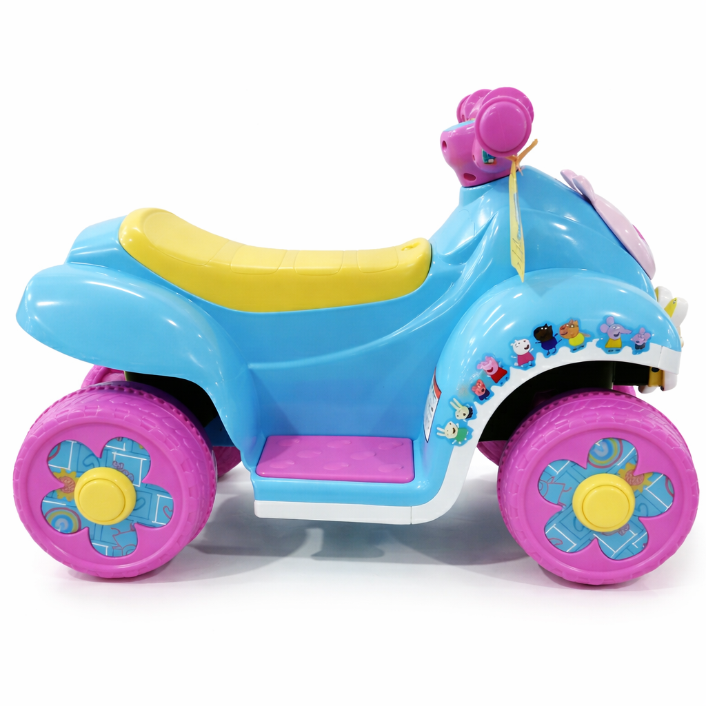  Best Ride on Cars -  Peppa Pig Quad 6V Ride-On -  Outdoor