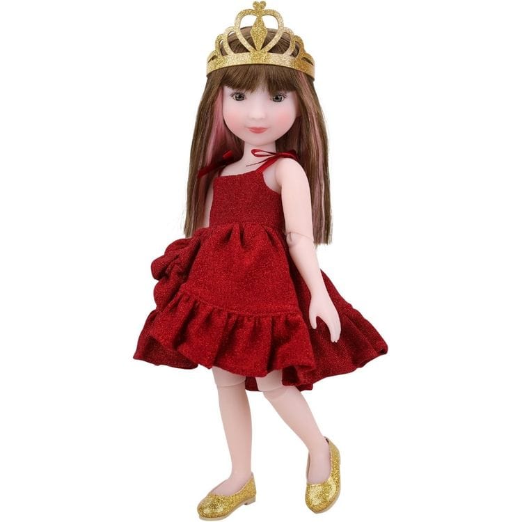  Ruby Red Fashion Friends -  Perfect Princess - Siblies Outfit -  Dolls