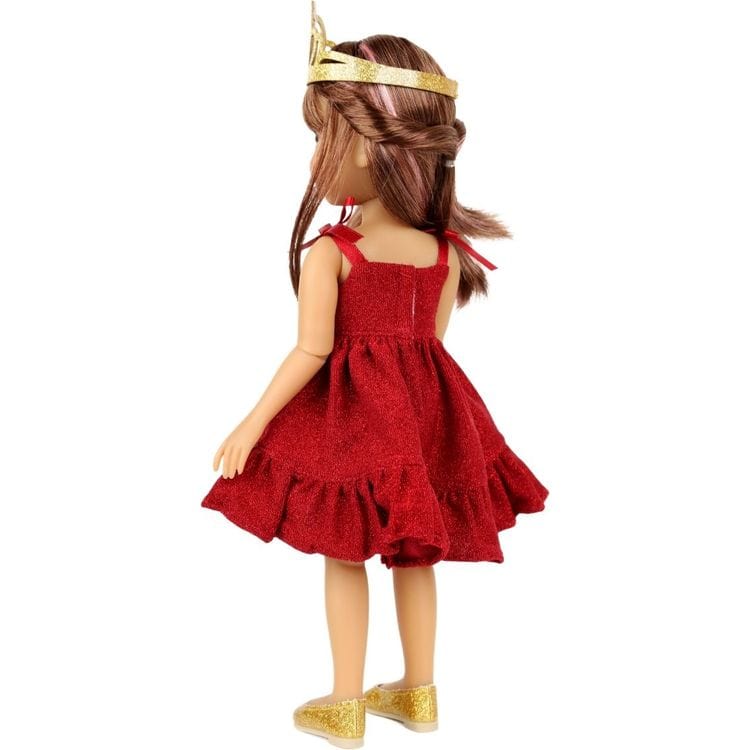  Ruby Red Fashion Friends -  Perfect Princess - Siblies Outfit -  Dolls