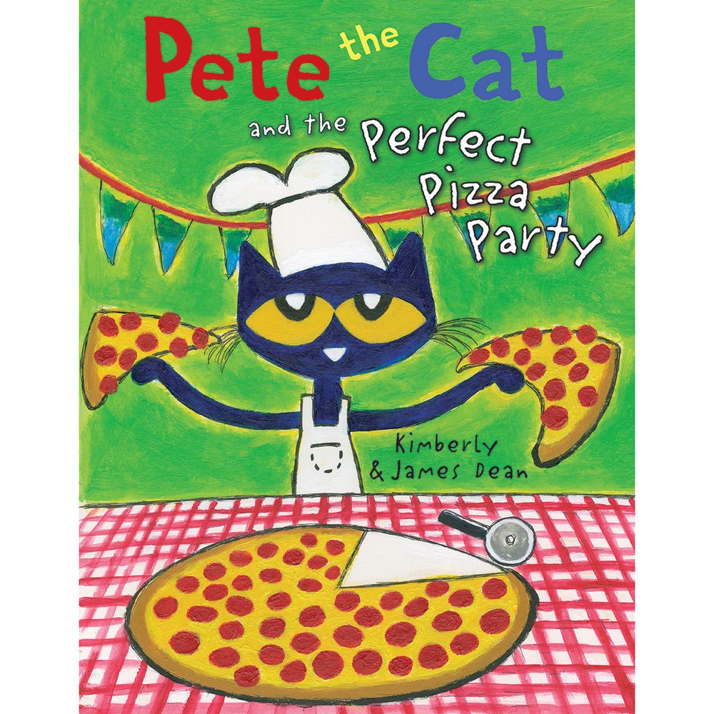  Harper Collins -  Pete the Cat and the Perfect Pizza Party Book -  Books
