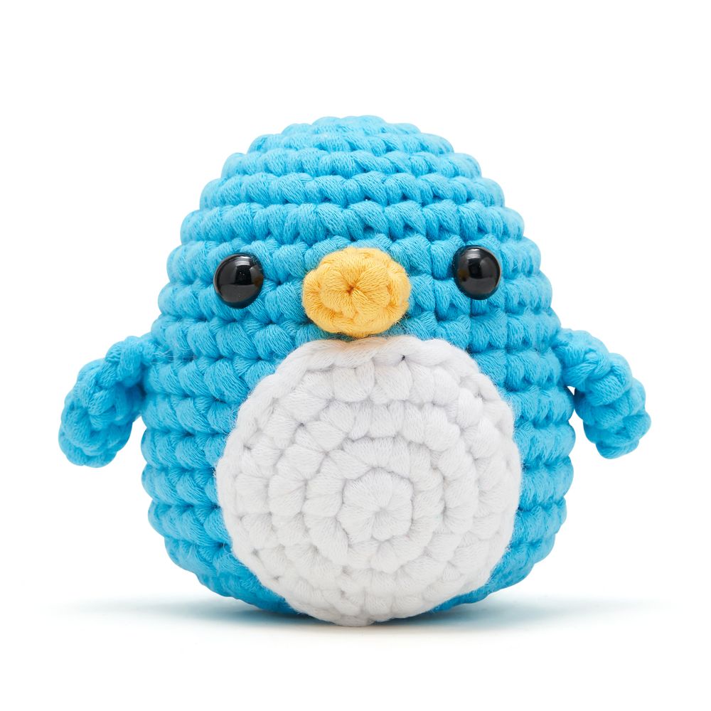  The Woobles -  Pierre the Penguin Learn to Crochet Kit -  Creativity
