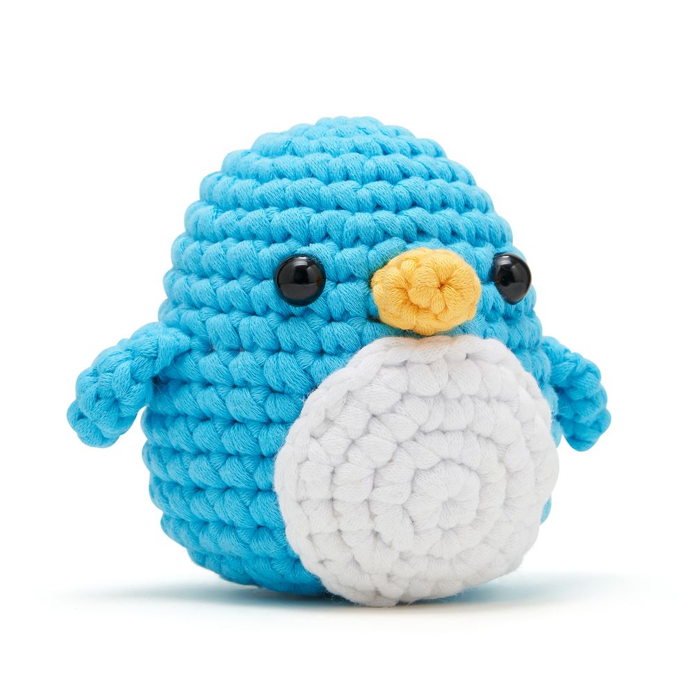  The Woobles -  Pierre the Penguin Learn to Crochet Kit -  Creativity