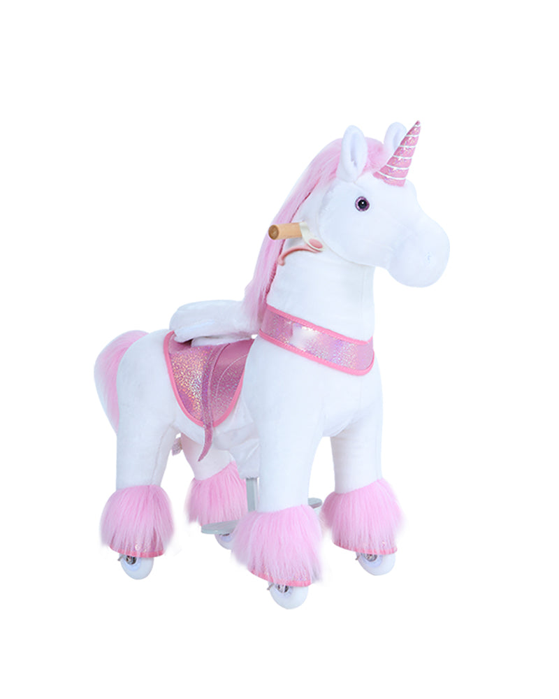  PonyCycle, Inc. -  Pink Model U Ride-On Unicorn - 3-4 Years -  Plush