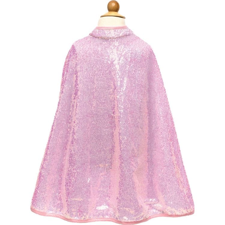  Great Pretenders -  Pink Sequin Cape - Size 5-6 Years -  Dress up