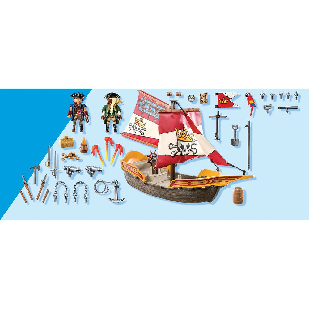  Playmobil -  Pirate Ship Playset -  Preschool