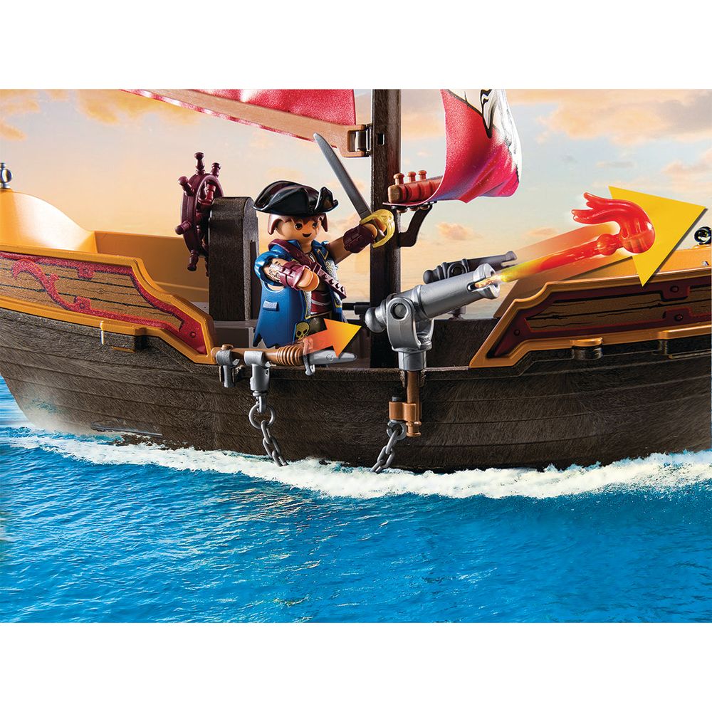  Playmobil -  Pirate Ship Playset -  Preschool