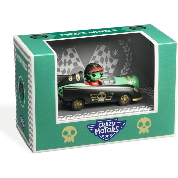  Djeco -  Pirate Wheels Crazy Motors Car Toy -  Vehicles