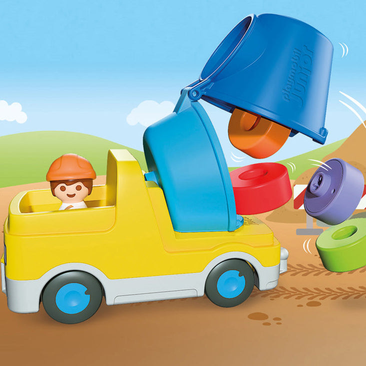 Playmobil -  Playmobil Junior: Cement Mixer -  Preschool