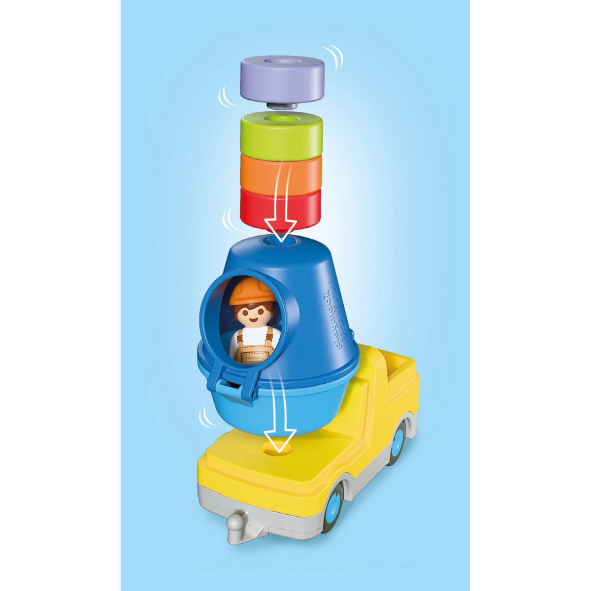 Playmobil -  Playmobil Junior: Cement Mixer -  Preschool