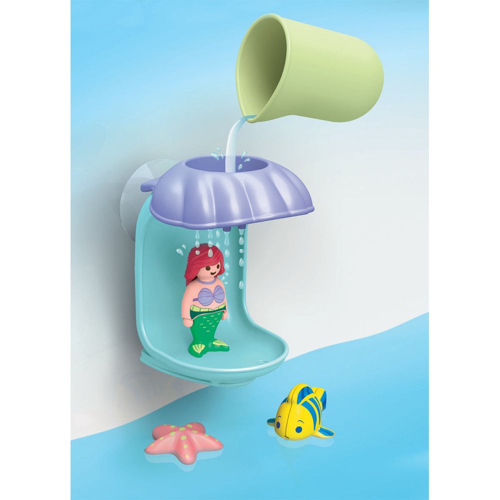  Playmobil -  Playmobil Junior & Disney: Ariel's Shell Shower Playset -  Preschool