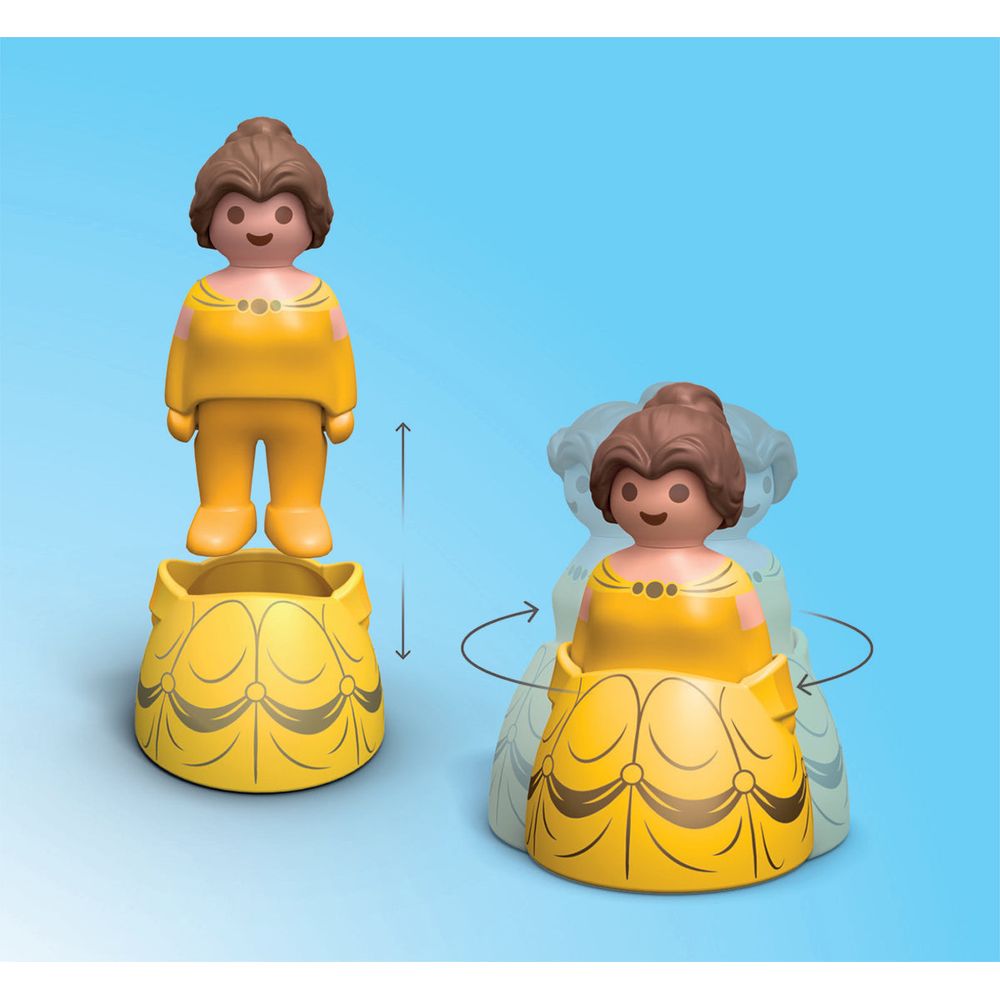  Playmobil -  Playmobil Junior & Disney: Belle's Play Tower with Sound Playset -  Preschool