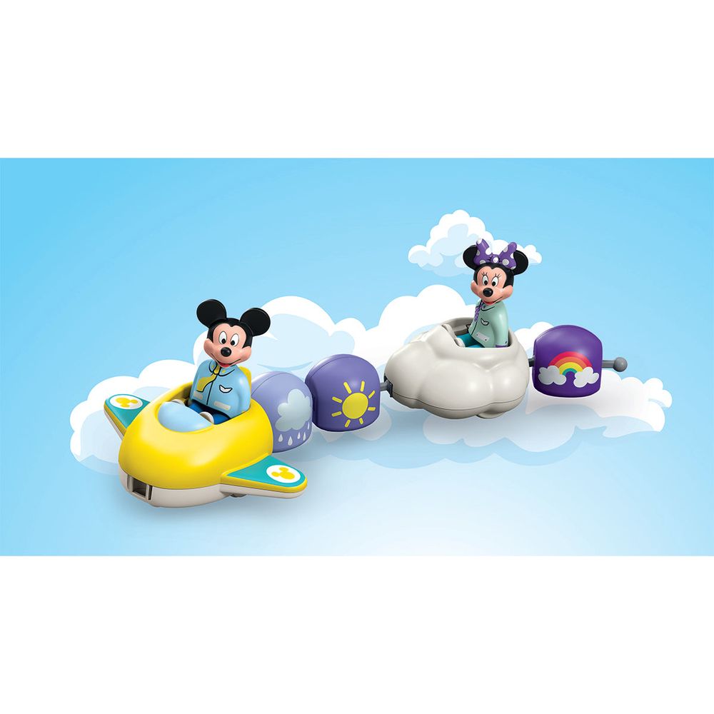 Playmobil -  Playmobil Junior & Disney: Mickey Mouse's & Minnie Mouse's Cloud Ride -  Preschool