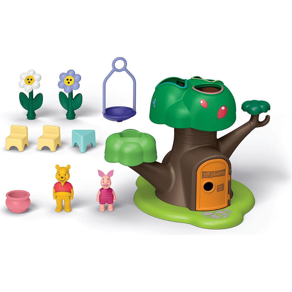  Playmobil -  Playmobil Junior & Disney: Winnie the Pooh's & Piglet's Tree House Playset -  Preschool