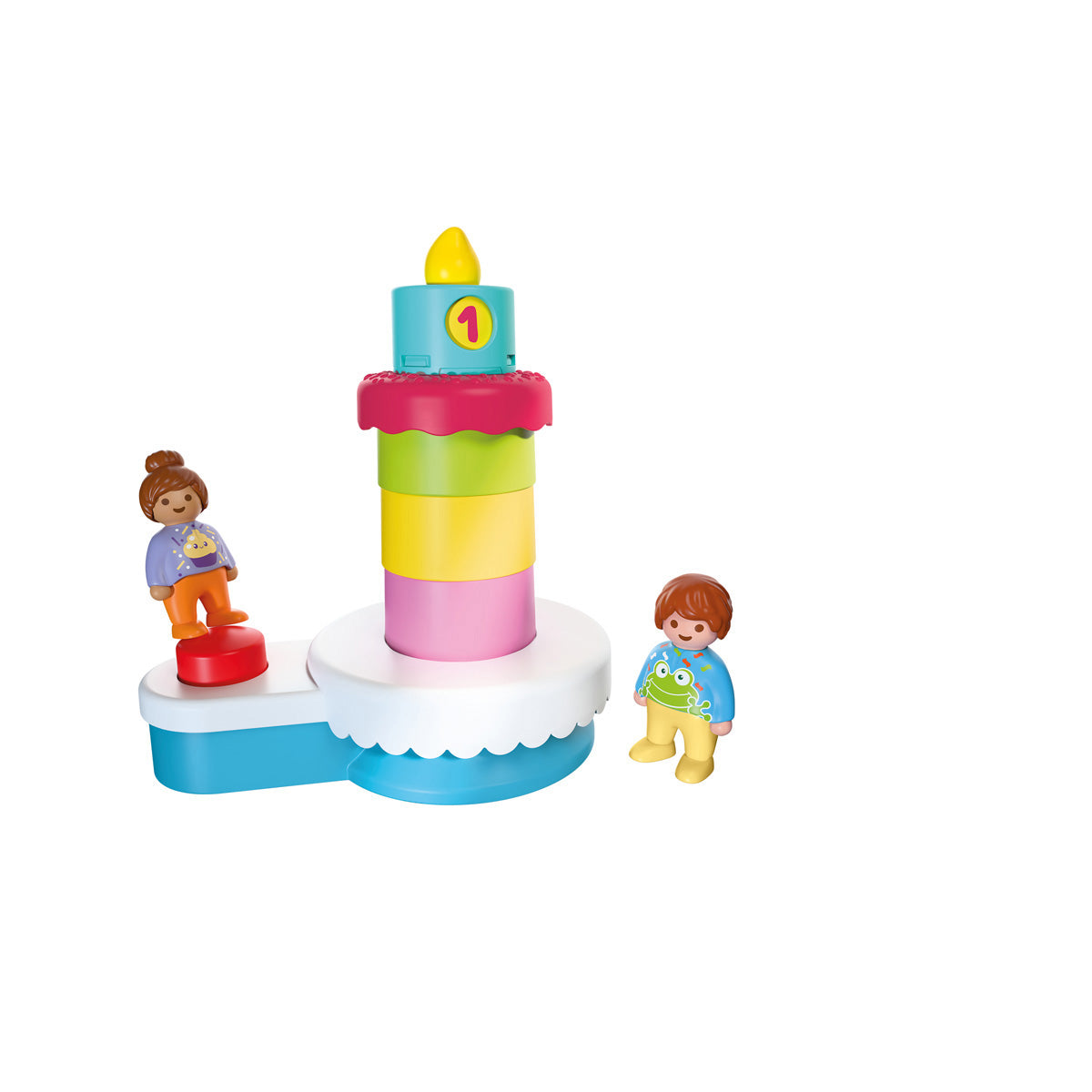 Playmobil -  Playmobil Junior: Popping Surprise Birthday Cake Playset -  Preschool