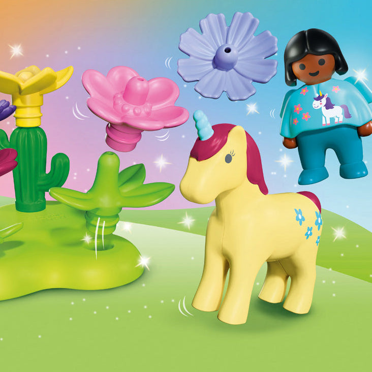 Playmobil -  Playmobil Junior: Unicorn Fairy Garden Playset -  Preschool