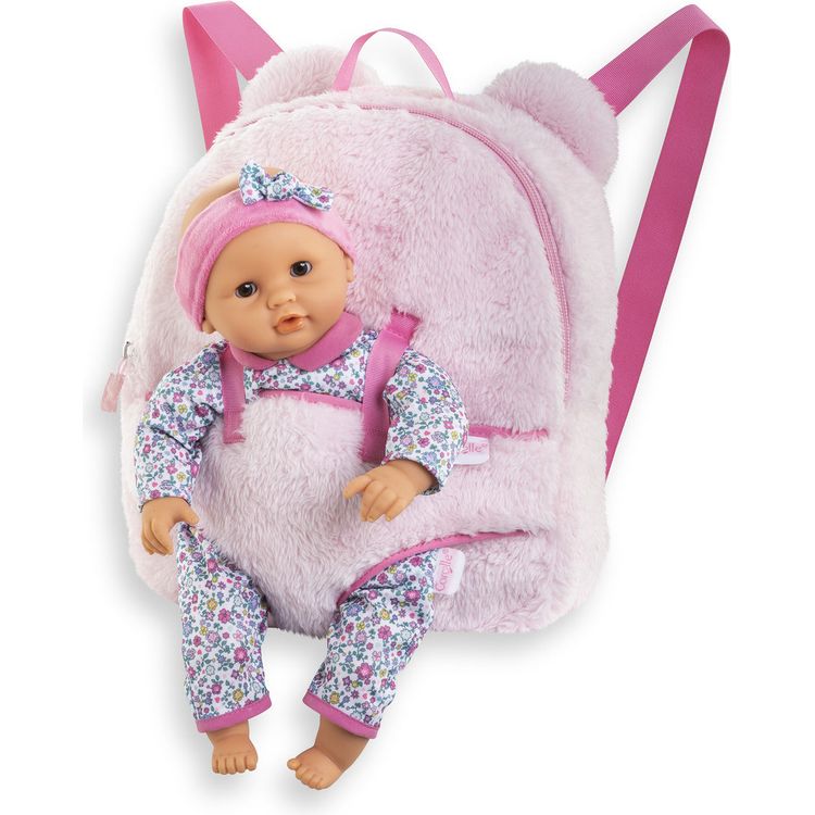  Corolle -  Plush Doll Backpack -  Dolls