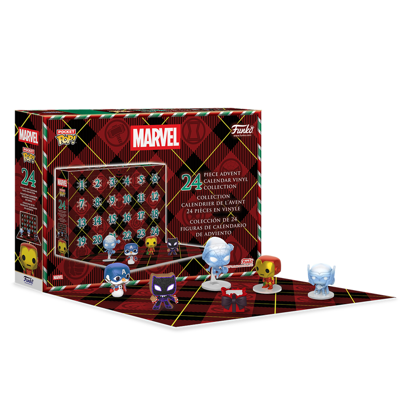 Funko -  Pocket Pop! Marvel Advent Countdown Calendar -  World of Funko