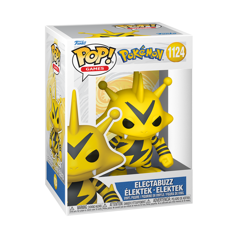  Funko -  Pokémon Pop! Electabuzz -  World of Funko