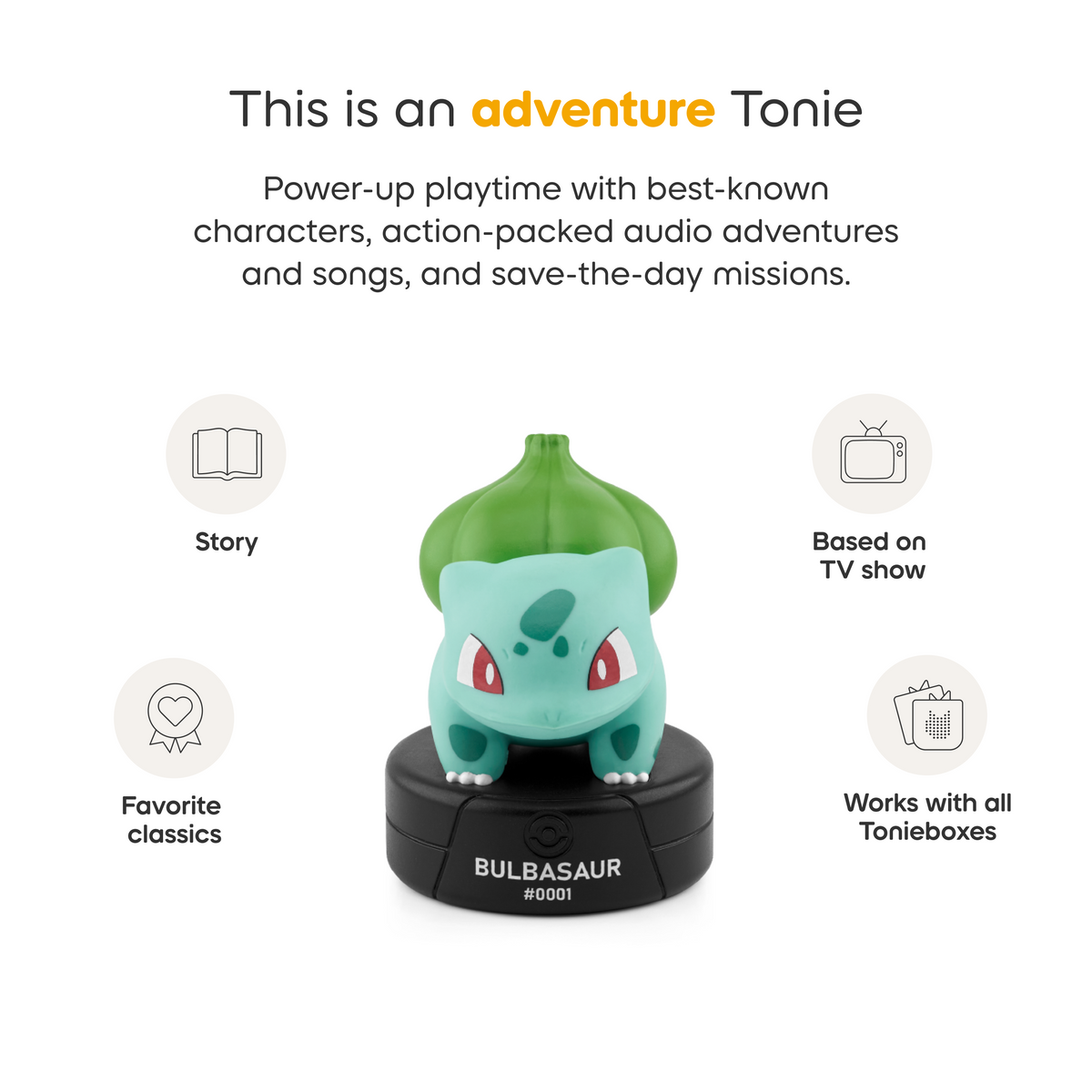 Pokémon: Bulbasaur Tonie