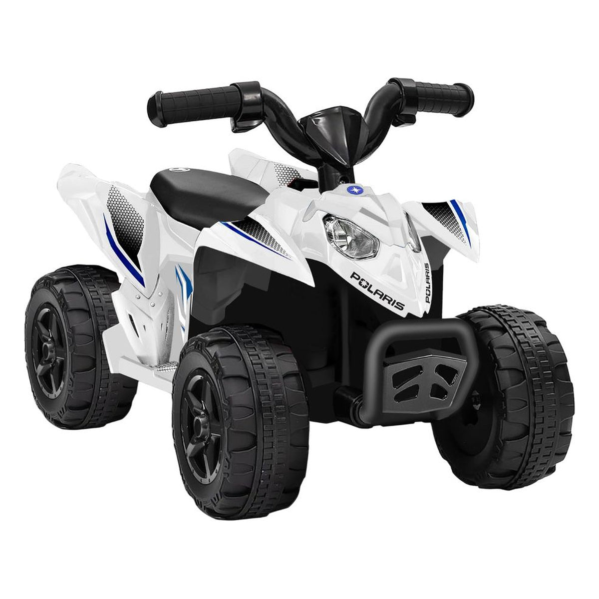 Best Ride on Cars -  Polaris Outlaw ATV 6V - White -  Outdoor