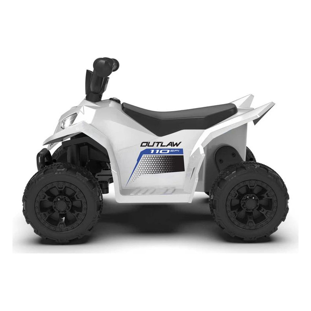 Best Ride on Cars -  Polaris Outlaw ATV 6V - White -  Outdoor