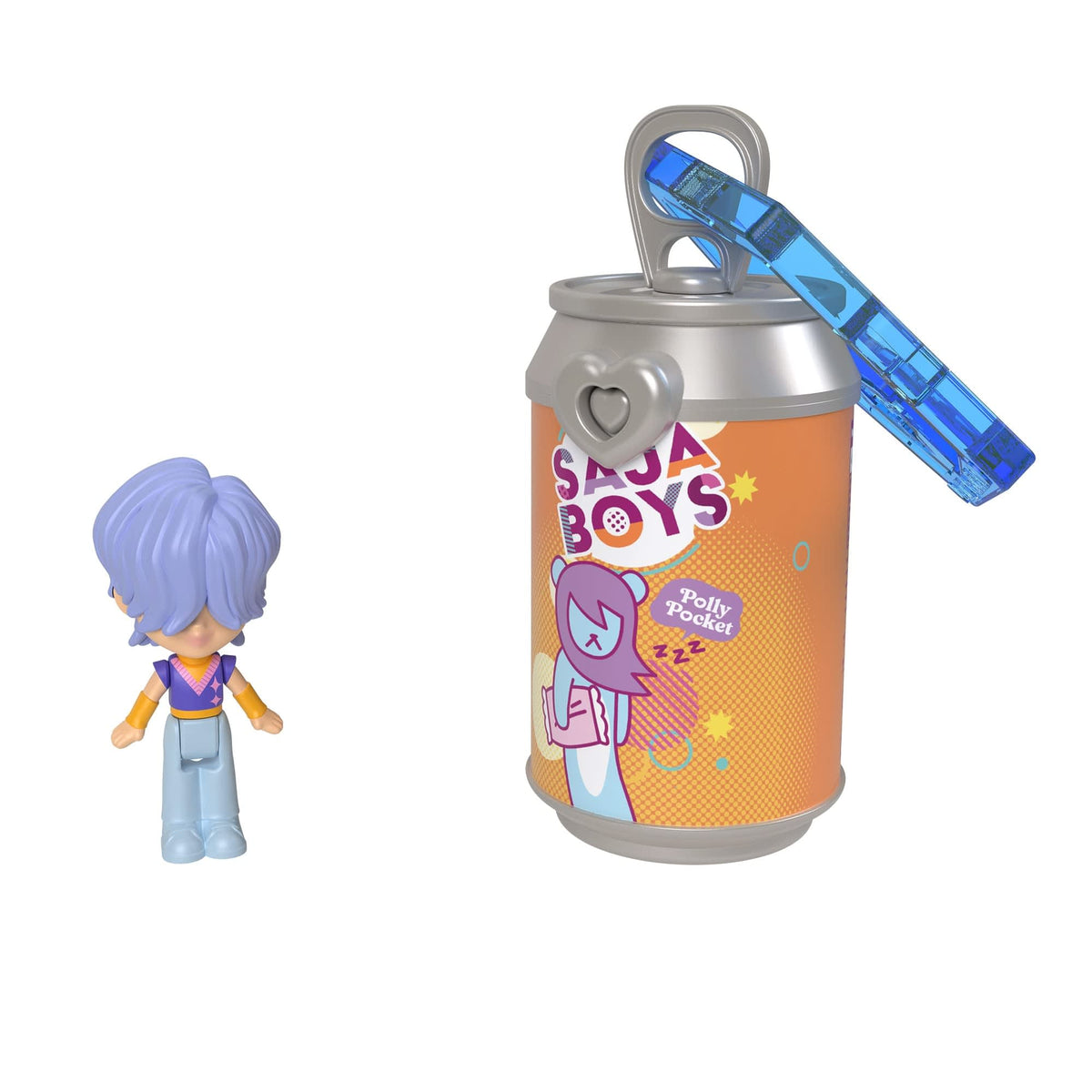 KPop Demon Hunters -  Polly Pocket x KPop Demon Hunters Saja Boys 5-Pack -  Dolls