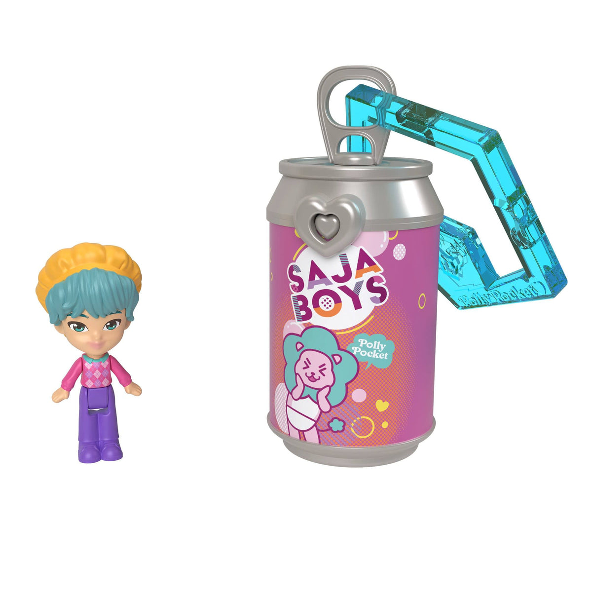KPop Demon Hunters -  Polly Pocket x KPop Demon Hunters Saja Boys 5-Pack -  Dolls