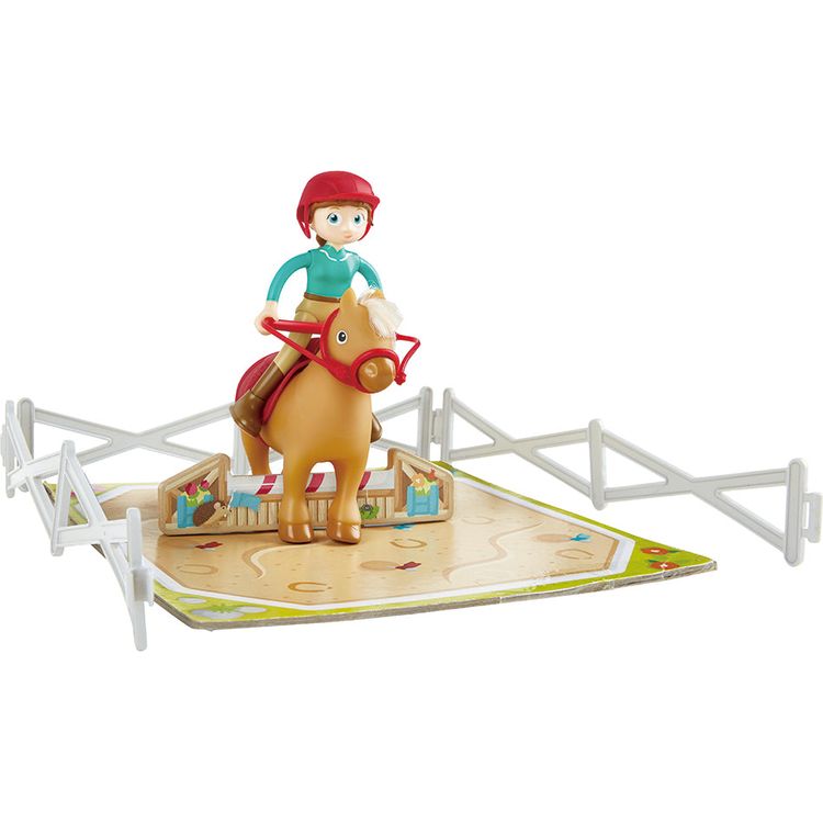  Hape -  Pony Ranch Barn Stable Club Playset Doll House -  Preschool