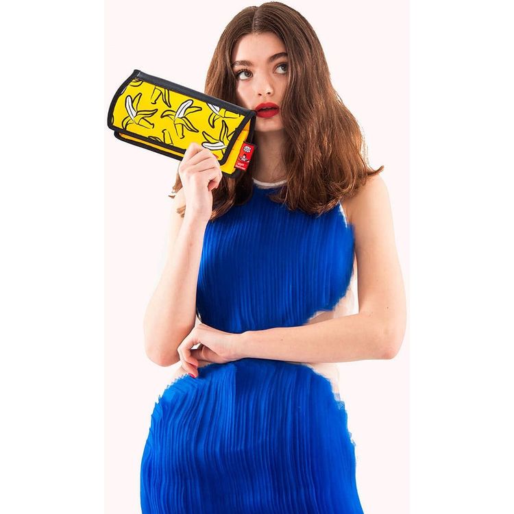 blue dresses for 10 year olds Jump From Paper Banana Yellow Pop Art Purse