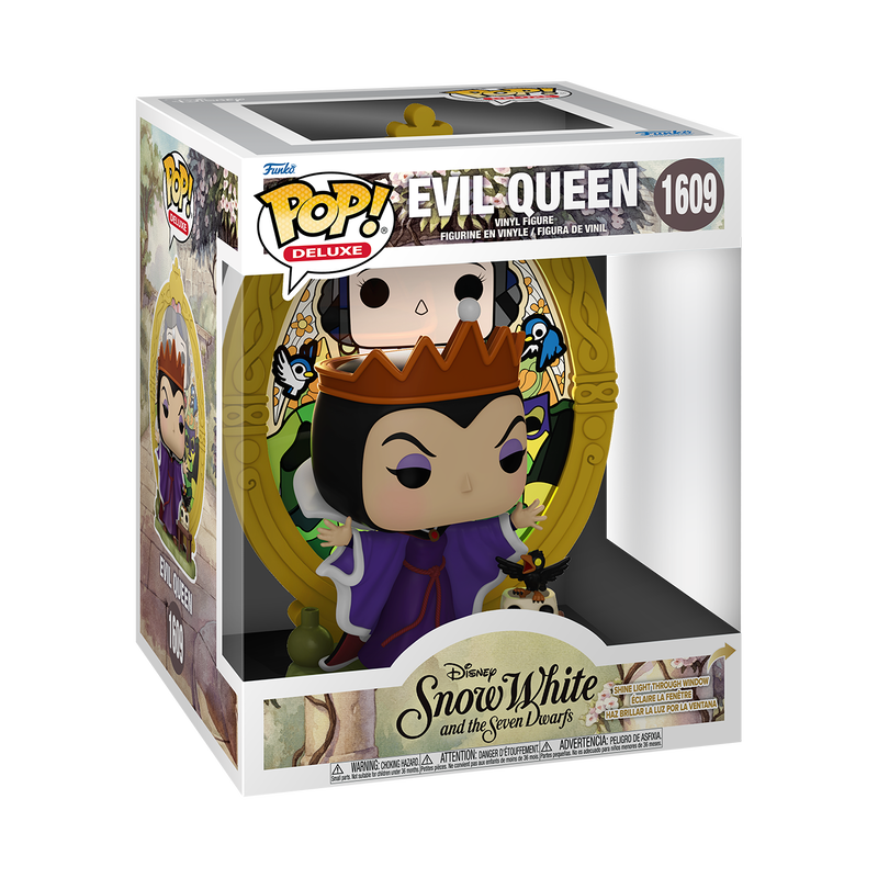  Funko -  Pop! Deluxe Evil Queen (Snow White Stained Glass) -  World of Funko