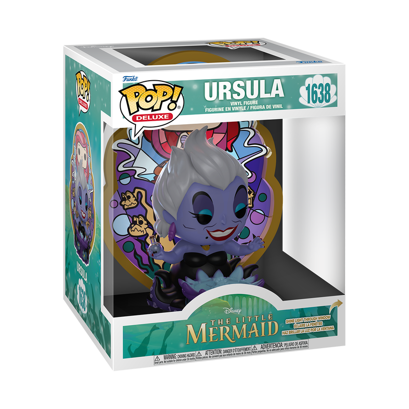  Funko -  Pop! Deluxe Ursula (Ariel Stained Glass) -  World of Funko