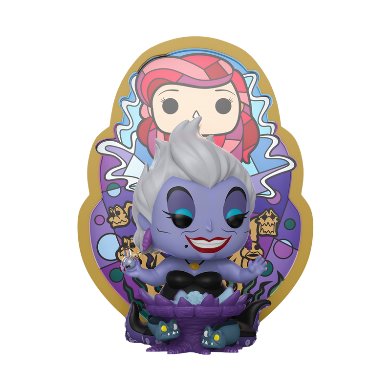  Funko -  Pop! Deluxe Ursula (Ariel Stained Glass) -  World of Funko