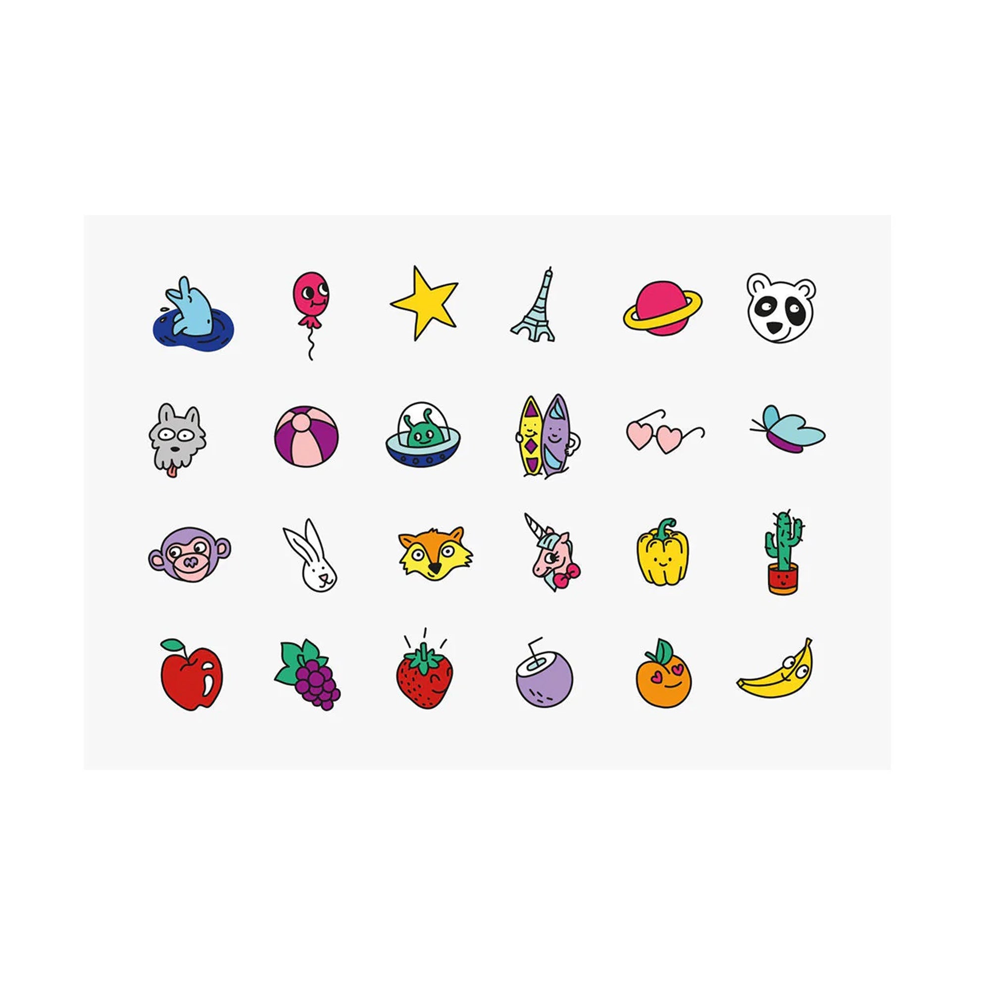  Nailmatic -  Pop Nail Polish & Stickers Set -  Trend Accessories