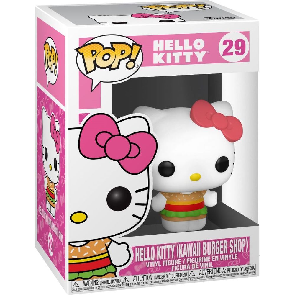  Funko -  Pop Sanrio: Hello Kitty Hello Kitty Kawaii Burger Shack (KBS) -  World of Funko