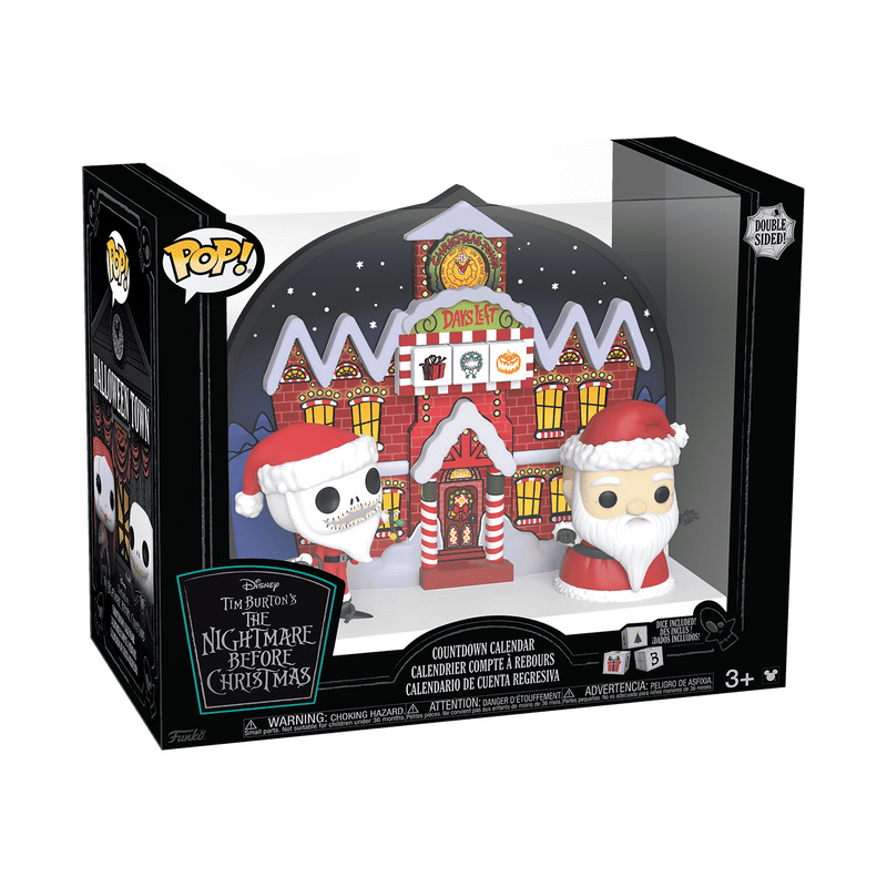  Funko -  Pop! The Nightmare Before Christmas Dual-Sided Countdown Calendar -  World of Funko