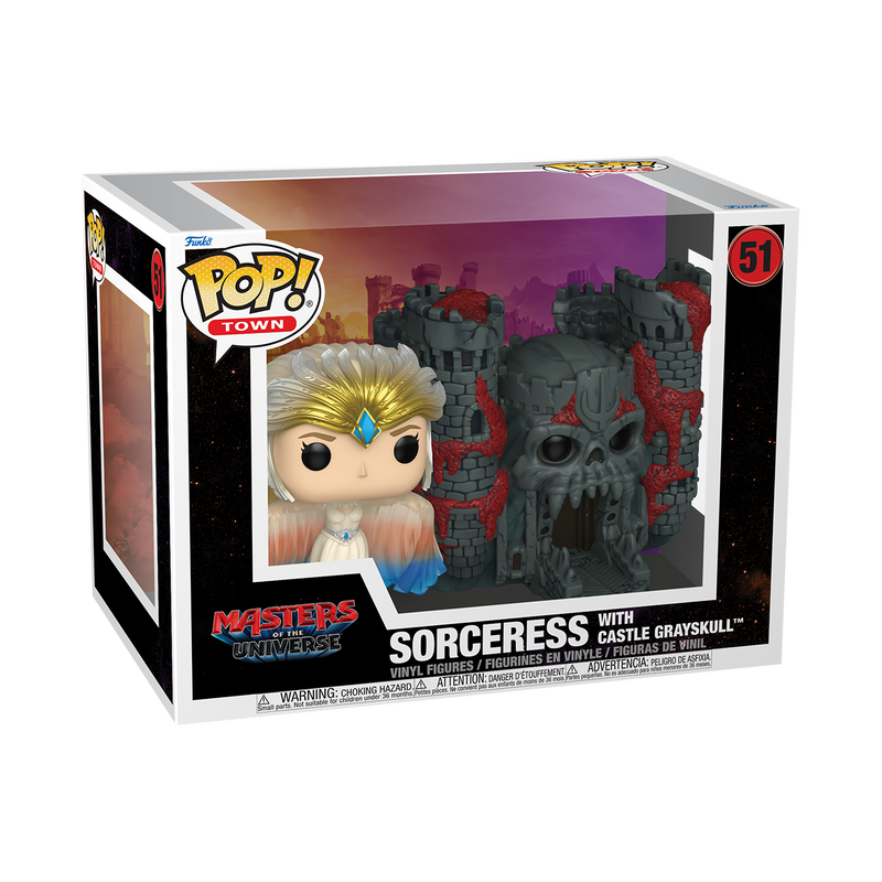 Masters of the Universe Pop! Sorceress with Castle Grayskull (Live Action)