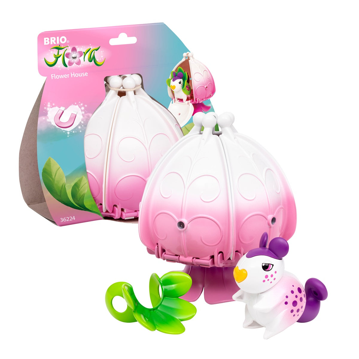 Brio -  Poppy Flower House with Flora Figure -  Preschool