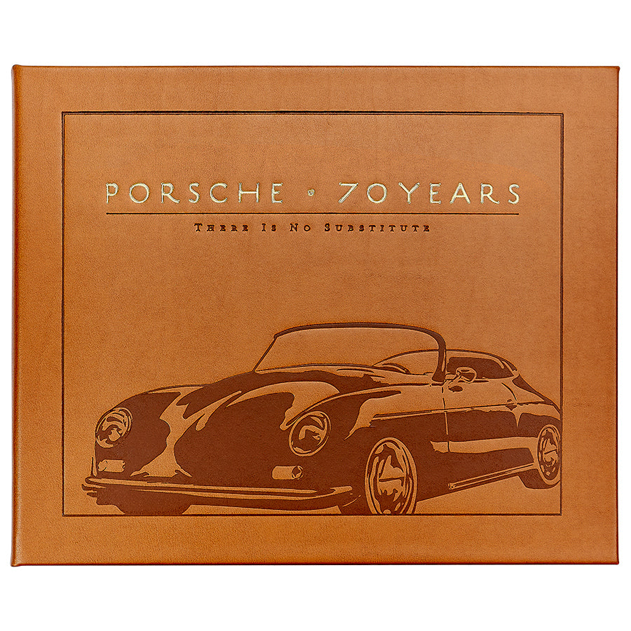 Graphic Image -  Porsche 70 Years: There Is No Substitute Book Leather Edition -  Books