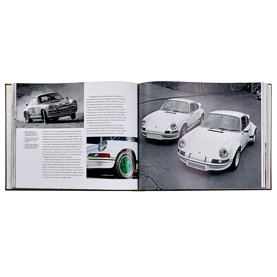 Graphic Image -  Porsche 70 Years: There Is No Substitute Book Leather Edition -  Books