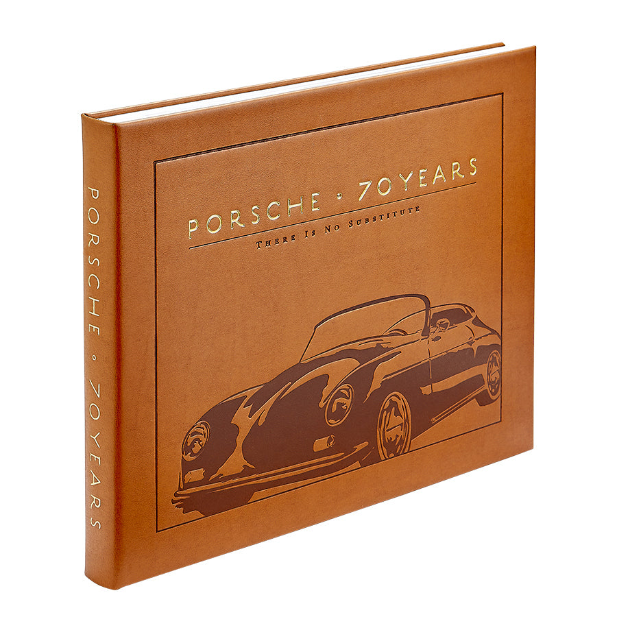 Graphic Image -  Porsche 70 Years: There Is No Substitute Book Leather Edition -  Books