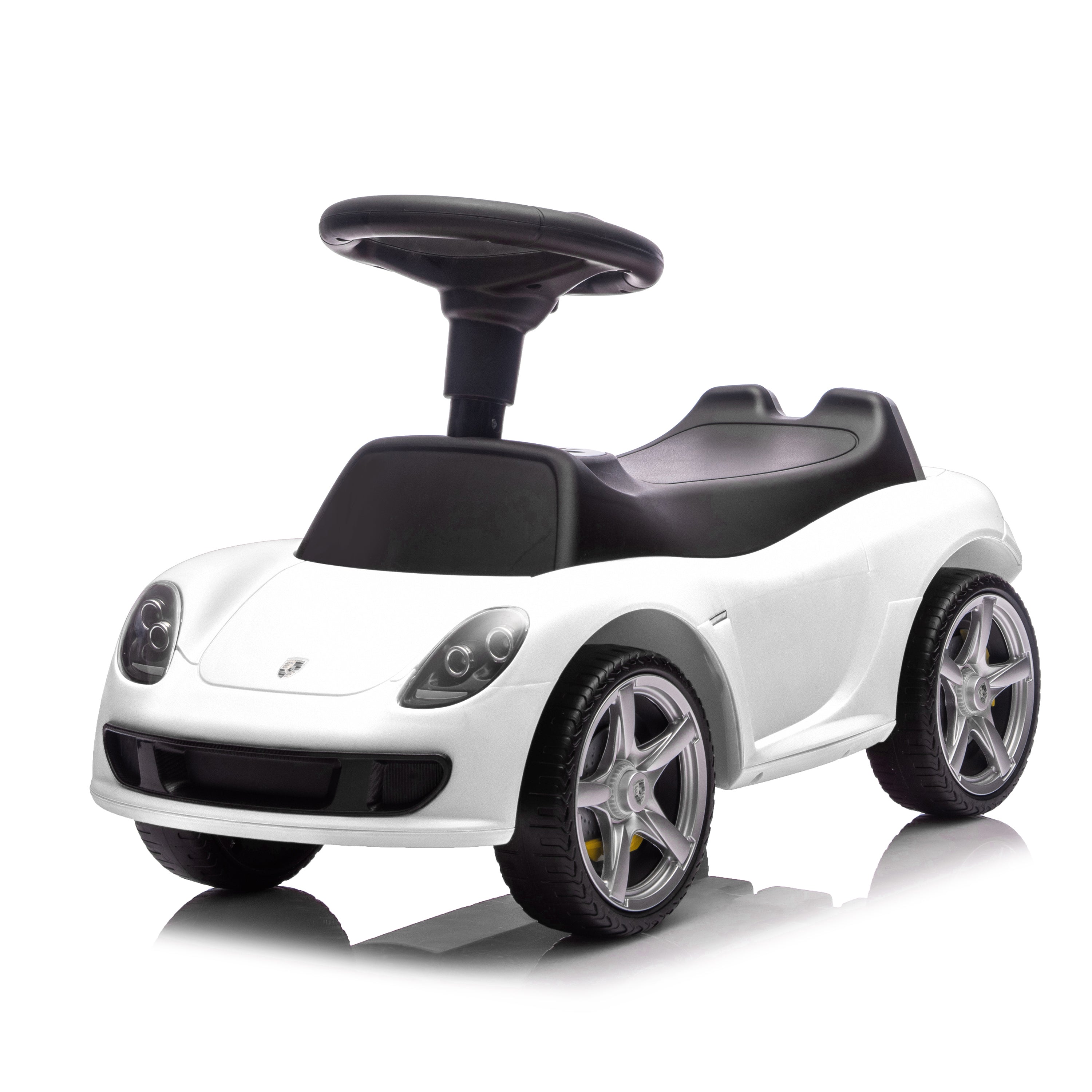  Freddo -  Porsche 911 Carrera GT Foot-to-Floor Ride-On - White -  Outdoor