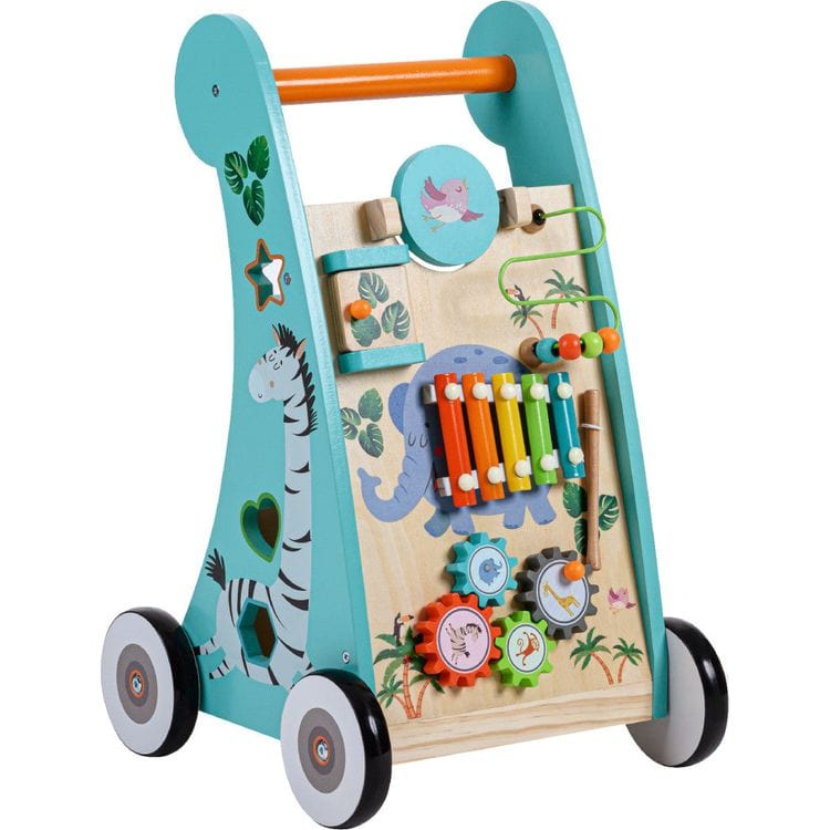  Teamson Kids -  Preschool Play Lab Baby Walker and Activity Station -  Infants