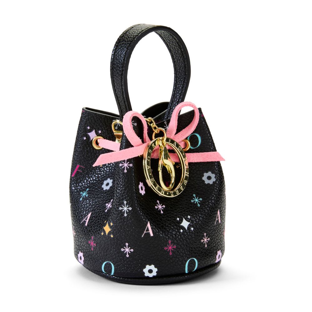  FAO Schwarz -  Prince St. Mini Bucket Bag Charm -  Fashion Activity and Roleplay