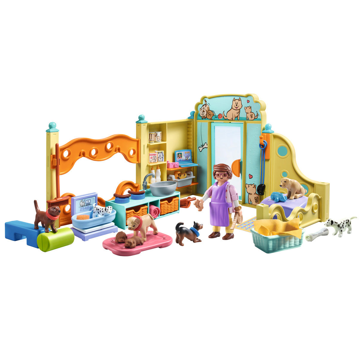  Playmobil -  Puppy Care Center Playset -  Preschool